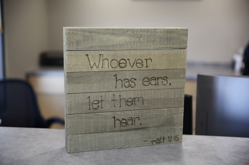 Let them hear sign Let them hear sign